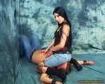 Kali flattens the face  