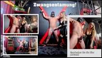 Violent forced ejaculation with the vibrating rod!