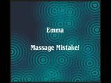Massage mistake