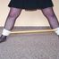 First time tied in a spreading , ended as hogtie