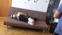 Maria hogtied at home 1/2