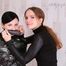 [From archive] Marvita is wrapped in black cling film by Chantelle