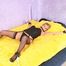 Sexy Amber is all Spread and Helpless