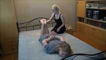 Gina and Stefanie – Hogtie Challenge, Part 5 of 6