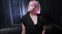 Interview with Dasha while she is smoking   