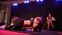 Tight Challenge in Public for Yvette - tied by Rija Mae