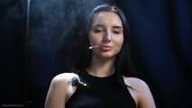 Confident Smoker – Slow Drags & Direct Eye Contact