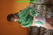 739 Pictures of Leoni in shiny nylon Shorts taken 2005-2008 in one package!
