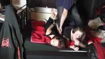 Michelle & Isabelle im hogtie