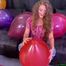 nailpopping balloons in her first clip