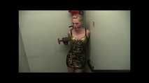 Amanda Bryant Handcuffed in the Stairwell