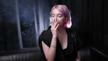 Interview with Dasha while she is smoking   