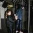 *** OLD STUFF INEDITED*** Watching Stella being tied and gagged in a cage from Leonie with ropes and a ball gag both wearing sexy shiny nylon rainwear (Pics)