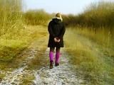 Walking cuffed behind part 2