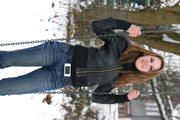 Mia im Schnee