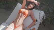 3D sexy slim asian bikini fuck