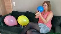 blowing up balloons with mouth [NonPop]