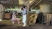 Slaughter day with Amely Pain which pig is today's turn