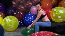big balloon popping fun