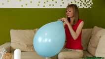 Blow2Pop blue U16 balloon