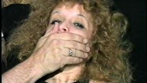 BEAUTIFUL DOE EYED REBECCA GETS MOUTH STUFFED, ACE BANDAGE GAGGED & HOG-TIED (D29-12)