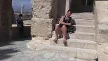 Dresscode in Public:  At the tourist castle