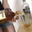 A photo shoot with booze