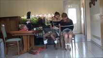 Lea, Saskia und Wendy - Die Bondageparty 1 Teil 4 von 4