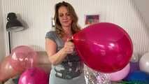 popping 20 balloons with the lighter