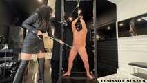 Lady Blackdiamoond Loves It When His Cock and Ball Are Hurt Like Hell