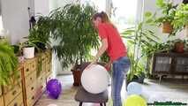 sexy ride and sit2pop small balloons on the chair