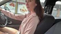 Sleepy Girl Goes Driving 4K