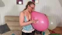playing, nail2pop and stick2pop all balloons