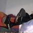 Extreme dangling from the edge of my toes