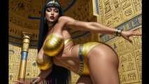 GoL Cleopatra fantasy dance tease gooning animation