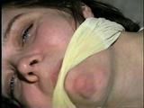 FEISTY, CLEAVE GAGGED, HOG-TIED HOSTAGE PIPER (D23-5)