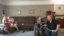 Hailey, Stefanie and Vicky - Lesson for Stefanie 1 Part 4 of 5