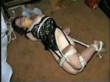 TINY TINA BALL-TIED, HOG-TIED CLEAVE-GAGGED HOSTAGE (D25-16)