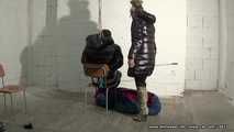 Lady Lana - Sleepingbag slave!