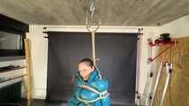 Rachel Adams bound and gagged by an Intruder
