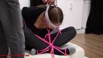 Tight bondage in pink