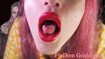 Orange Big Lips Bimbo Transformation
