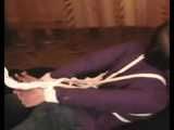 Alexa & Catt  – Two barefeet girls, one burglar and a lot of bondage  (video)