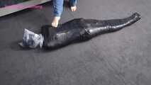 Xiaoyu Mummified in Reverse Bow and Breath Control