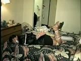 30 Yr OLD HOOKER WRAP TAPE GAGGED, BALL-TIED & TOE TIED DENISE (D26-13)