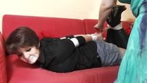 Katja on the sofa 2/2