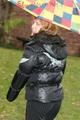 Outdoor trip of Stella and Leonie both wearing sexy shiny down jackets and black jeans (Pics)