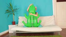 133 Chrissy rides the crocodile