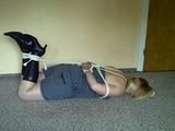 Reading in a hogtie 2/2