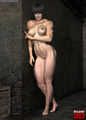 Muscled Rogue Posing Nude